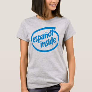 T-shirt Espagnol à l'intérieur