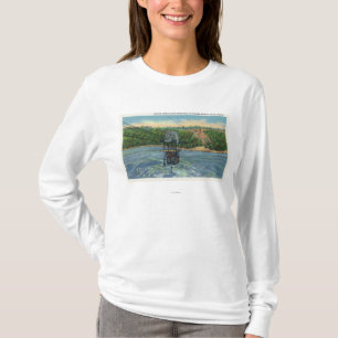 T-shirt Espagnol Aerocar au-dessus de tourbillon de