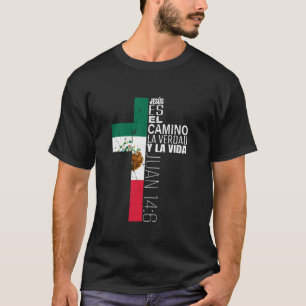 T-shirt Espagnol chrétien Jésus Verset biblique religieux 