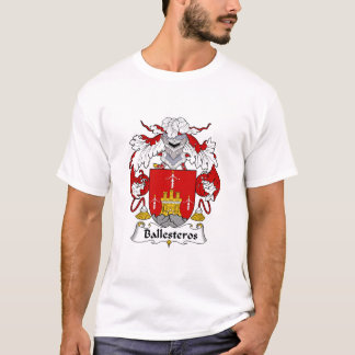 T-shirt espagnol de crête de famille de