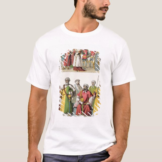 T-shirt Espagnol et robe maure (Devant)