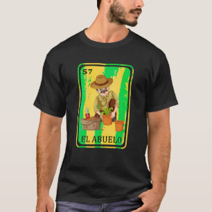 T-shirt Espagnol Mexicain Bingo Drôle Cadeaux El Abuelo