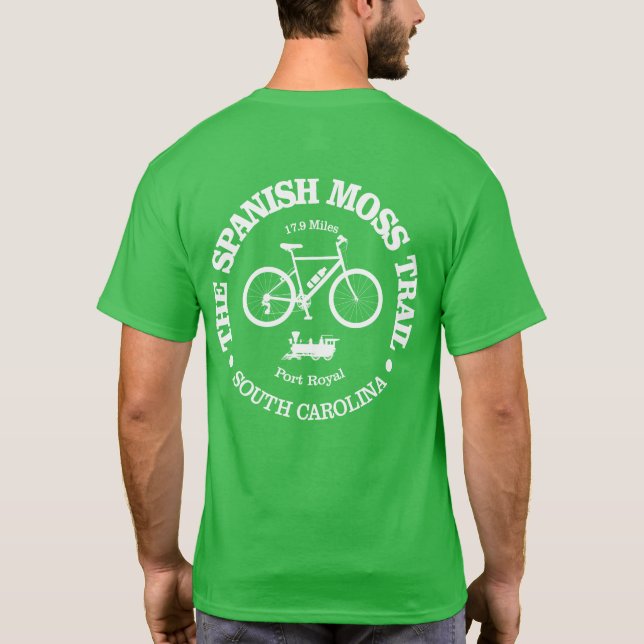 T-shirt Espagnol Moss Trail (cyclisme) (Dos)