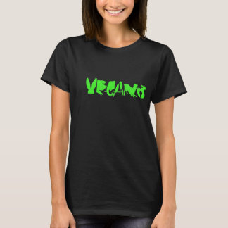 T-shirt espagnol VÉGANO GRN FEMME'S DARK TEE LONG