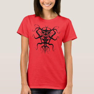 T-shirt Espèces Aliens Tatouage Tribal Design - noir