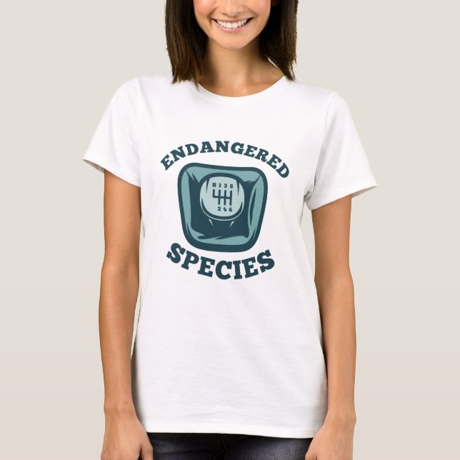 T-shirt Espèces menacées (Devant)