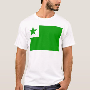 T-shirt Espéranto-Drapeau