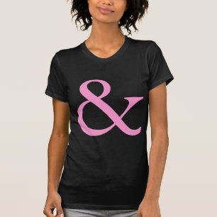 T-shirt Esperluète - rose