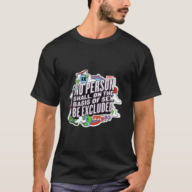 T-shirt Espn Fifty50 Personne Ne Doit (Devant)