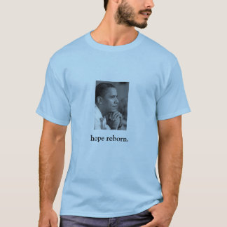 T-SHIRT ESPOIR D'OBAMA RENÉ (AVANT SEULEMENT)