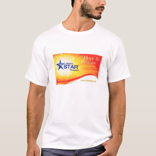 T-shirt Espoir et promesse de mois de conscience de (Devant)