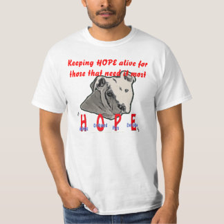 T-shirt ESPOIR - maintenant l'ESPOIR vivant