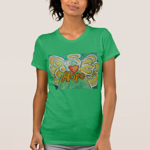 T-shirt Espoir Mot Angel Art Inspiration Personnalisé Chem
