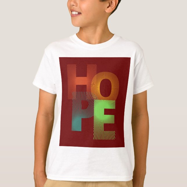 T-shirt "Espoir : Portez Votre Force" (Devant)