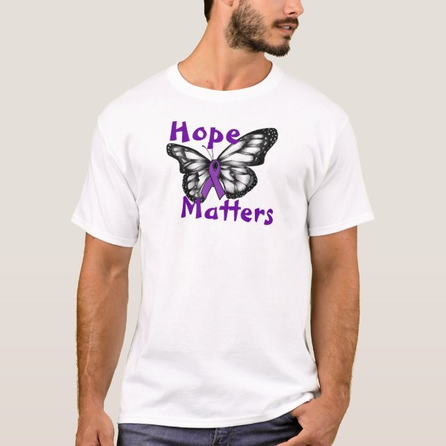 T-shirt Espoir pour le lupus (Devant)