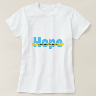 T-shirt espoir rebelle 