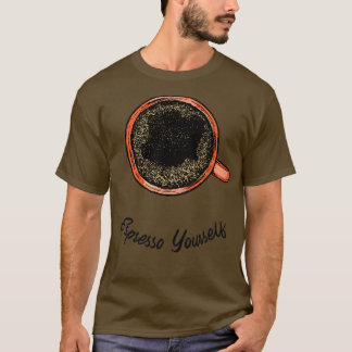 T-shirt Espresso Coffee Lover Shirt Coffee Cadeau pour Mor