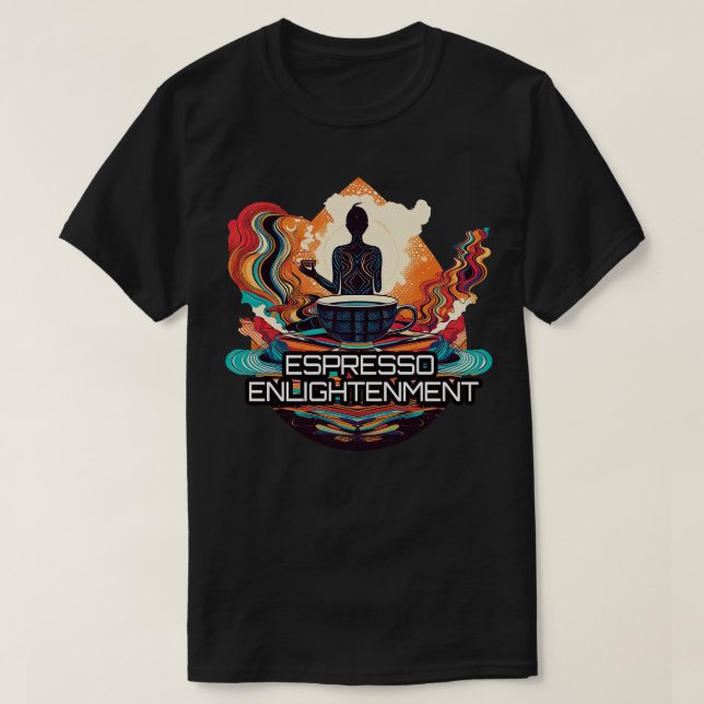 T-shirt Espresso Enlightenment 3 (Design devant)