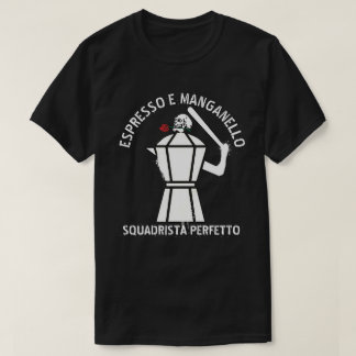 T-SHIRT ESPRESSO ET MANGANELLO