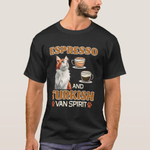 T-shirt ESPRESSO ET VANILLE TURQUE SPIRIT Cat Daddy Coffee