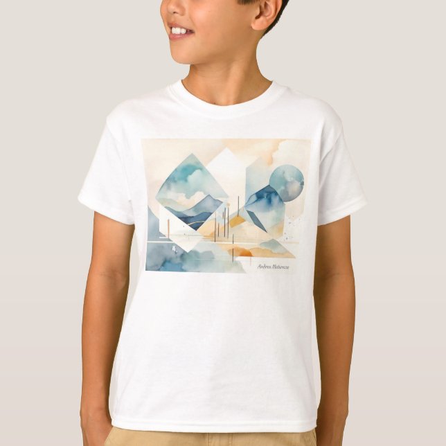 T-shirt Esprit Abstrait (Devant)