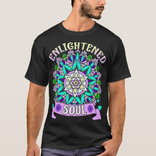 T-shirt Esprit d'âme éclairé spiritualité Mandala Zen D