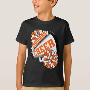 T-shirt Esprit de Cheerleading des Cougars Cheer Ck à l'éc
