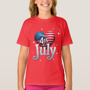 T-shirt Esprit de l'Amérique : Portez votre liberté.