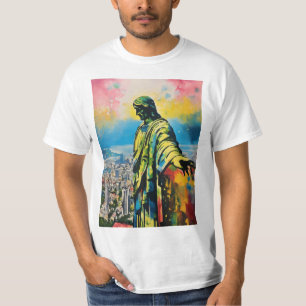 T-shirt "Esprit de Rio : le Christ géant le Rédempteur Tee