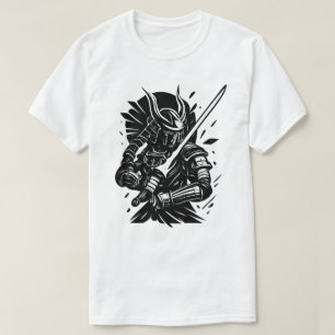 T-shirt Esprit de Samouraï : L'Art de la Force et de l'Hon