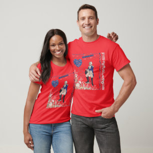 T-shirt Esprit d'Indépendance Rouge vif