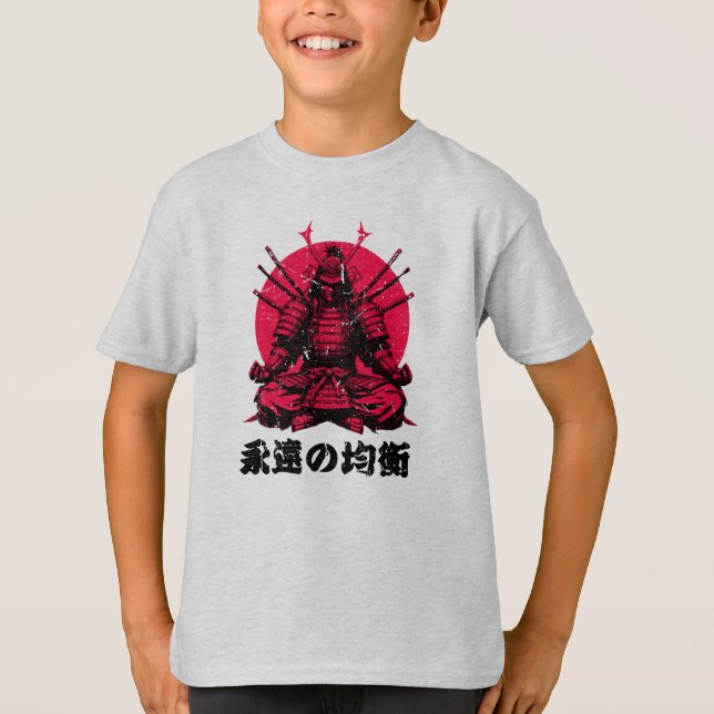 T-shirt Esprit du guerrier (武 士 の 魂) (Devant)