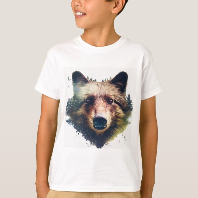 T-shirt Esprit du loup (Devant)