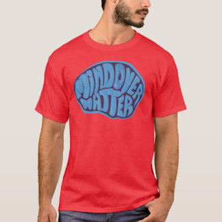 T-shirt Esprit foncé de base au-dessus de la matière T