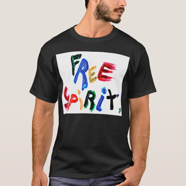 T-shirt esprit libre (Devant)