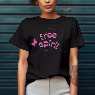 T-Shirt Esprit Libre - Embrassez votre moi bohème