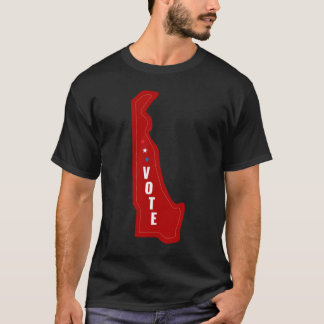 T-shirt Esprit Républicain du Delaware Vote Rouge
