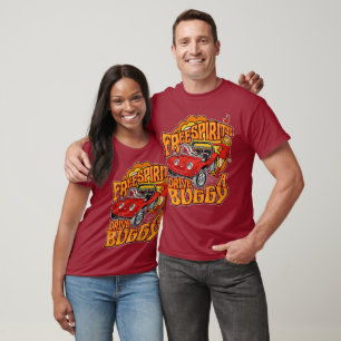 T-shirt Esprits libres conduisent un buggy - buggy du dése