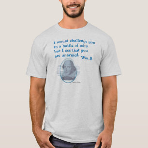 T-shirt Esprits sans armes de Snark Shakespeare