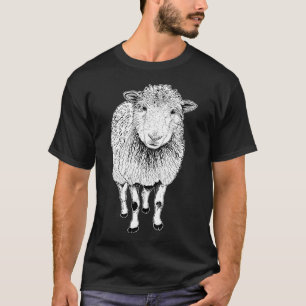 T-shirt Esquisse de mouton