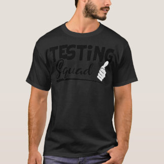 T-shirt Essai Escadron Drôle Examen Cadeaux Jour D'Examen 
