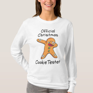 T-shirt Essai officiel de cookie de Noël