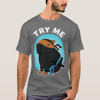 T-shirt Essayer Moi Costume Capybara Ninja