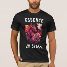 Essence dans l'espace - Texte blanc