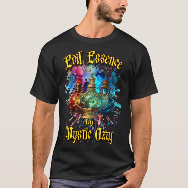 T-shirt Essence malfaisante : Fragrances mystiques par Mys (Devant)