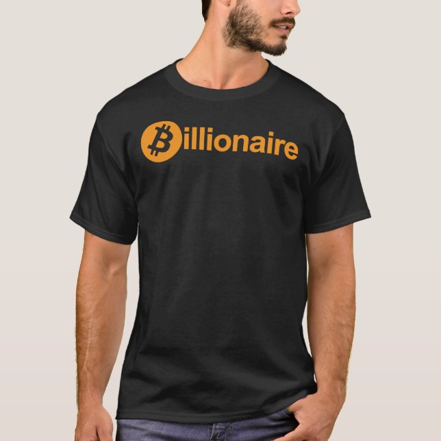T-shirt Essential Bitcoin millionnaire (Devant)
