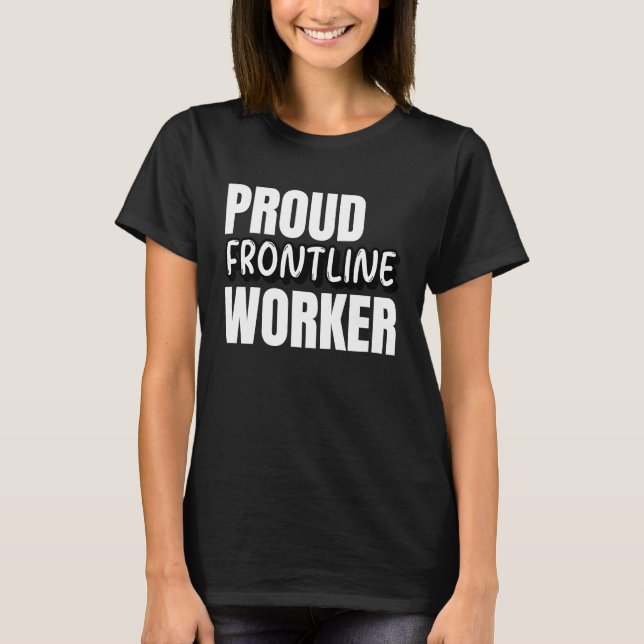T-shirt Essential Frontline Workers hero  ideas for her fo (Devant)