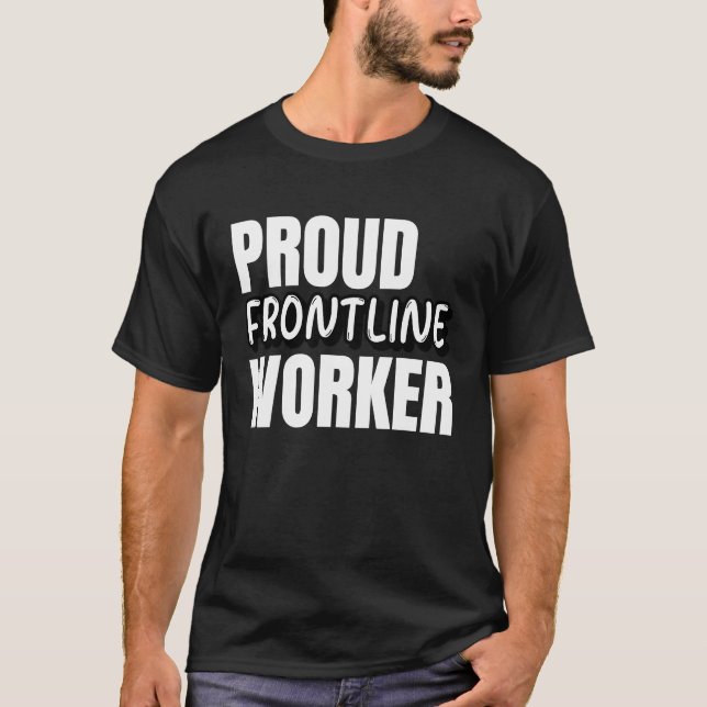 T-shirt Essential Frontline Workers hero  ideas for her fo (Devant)