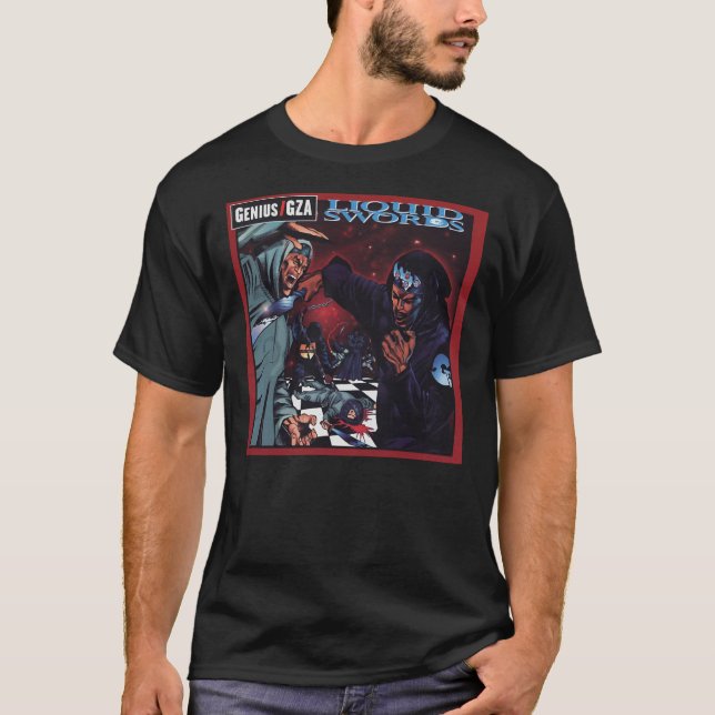 T-shirt Essential GZA en épée liquide (Devant)