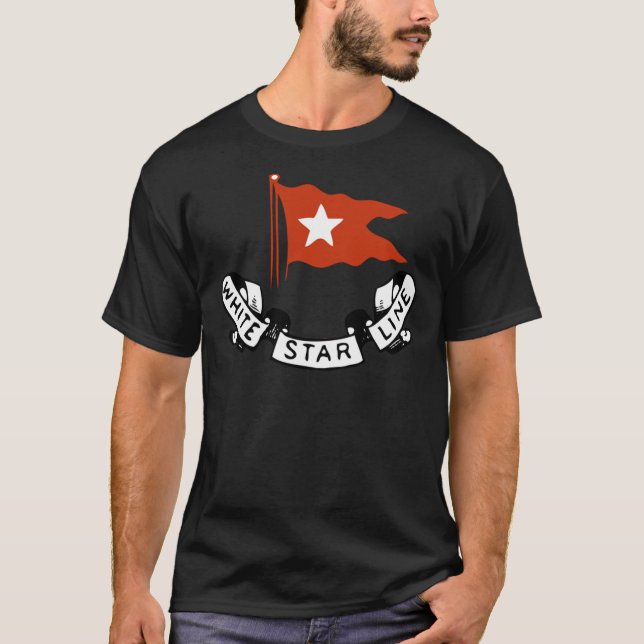 T-shirt essentiel de la ligne White Star (Titanic) (Devant)